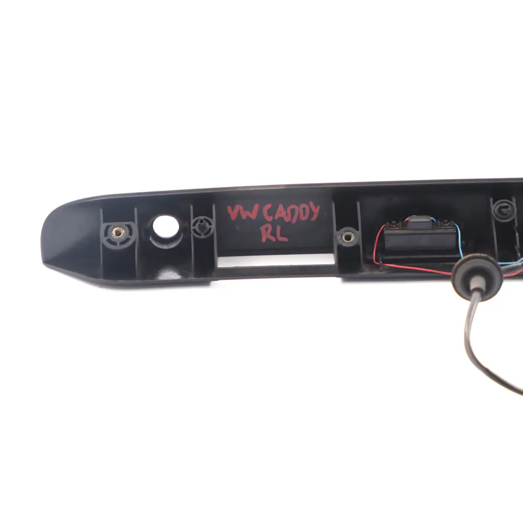 VW Volkswagen Caddy Tailgate Boot Lid Handle Plate Light Trim - SKU 2K0827574F - Part number 2K0827574F