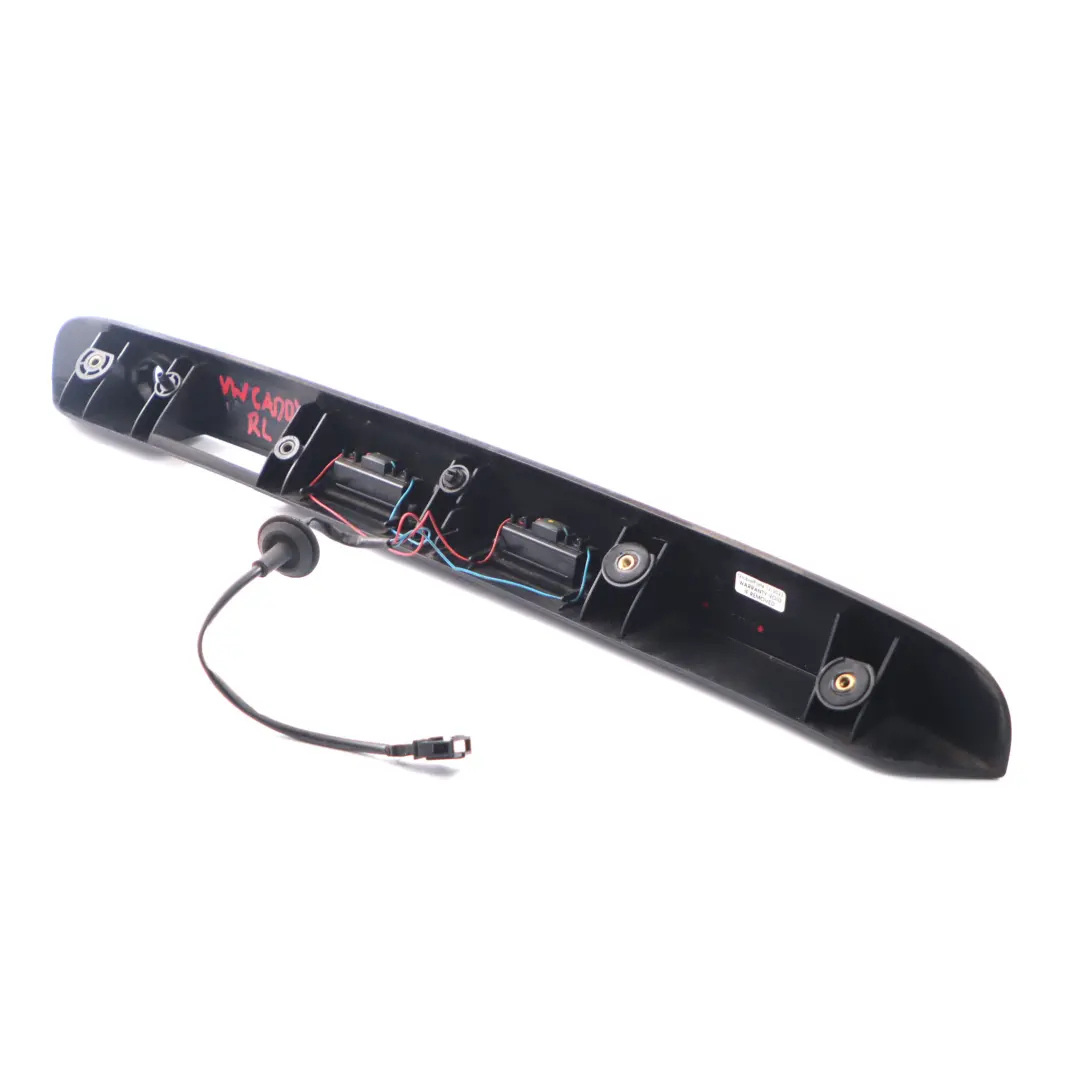 Listwa Oświetlenia Tablicy Uchwytu Klapy do Volkswagen Caddy o numerze 2K0827574F Volkswagen Caddy Listwa Oświetlenia Tablicy Uchwytu Klapy - SKU 2K0827574F - Numer Części 2K0827574F