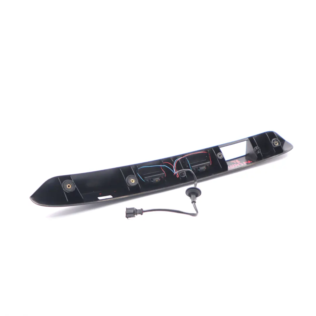 VW Volkswagen Caddy Tailgate Boot Lid Handle Plate Light Trim - SKU 2K0827574F - Part number 2K0827574F
