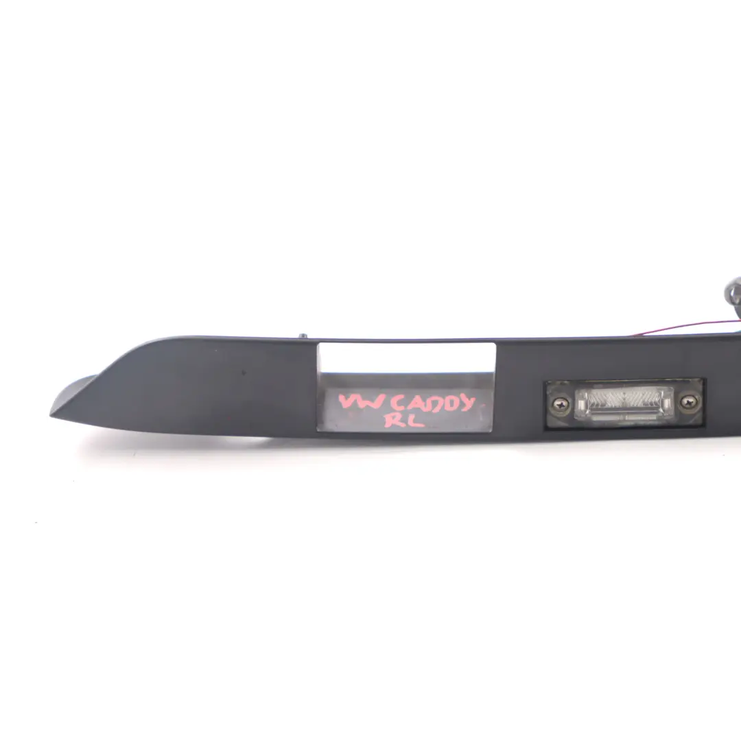 VW Volkswagen Caddy Tailgate Boot Lid Handle Plate Light Trim - SKU 2K0827574F - Part number 2K0827574F