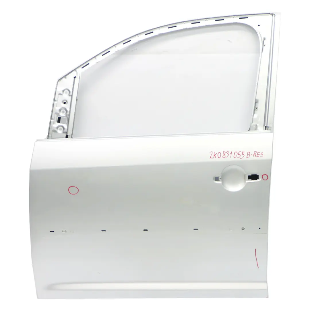 gauche Reflex Silver Metallic - LA7W pour Volkswagen VW Caddy Porte avant à propos du numéro de pièce 2K0831055B Volkswagen VW Caddy Porte avant gauche Reflex Silver Metallic - LA7W - SKU 2K0831055B-RES - Numéro de pièce 2K0831055B