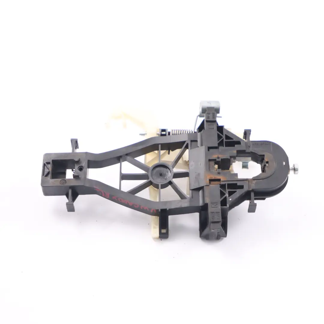 Sliding Door Exterior Handle Bracket Base Left N/S to Volkswagen Caddy with Part number 2K0843351D Volkswagen Caddy Sliding Door Exterior Handle Bracket Base Left N/S - SKU 2K0843351D - Part number 2K0843351D