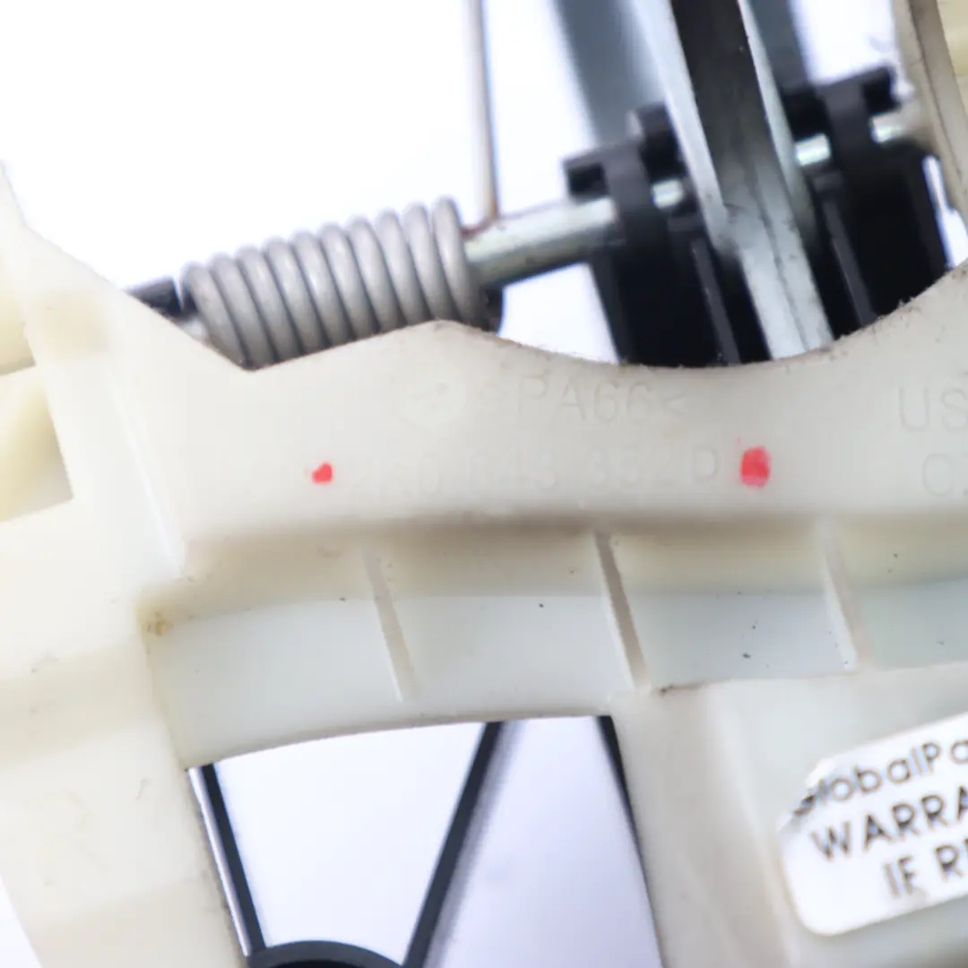 Sliding Door Exterior Handle Bracket Base Right O/S to Volkswagen Caddy with Part number 2K0843352D Volkswagen Caddy Sliding Door Exterior Handle Bracket Base Right O/S - SKU 2K0843352D - Part number 2K0843352D