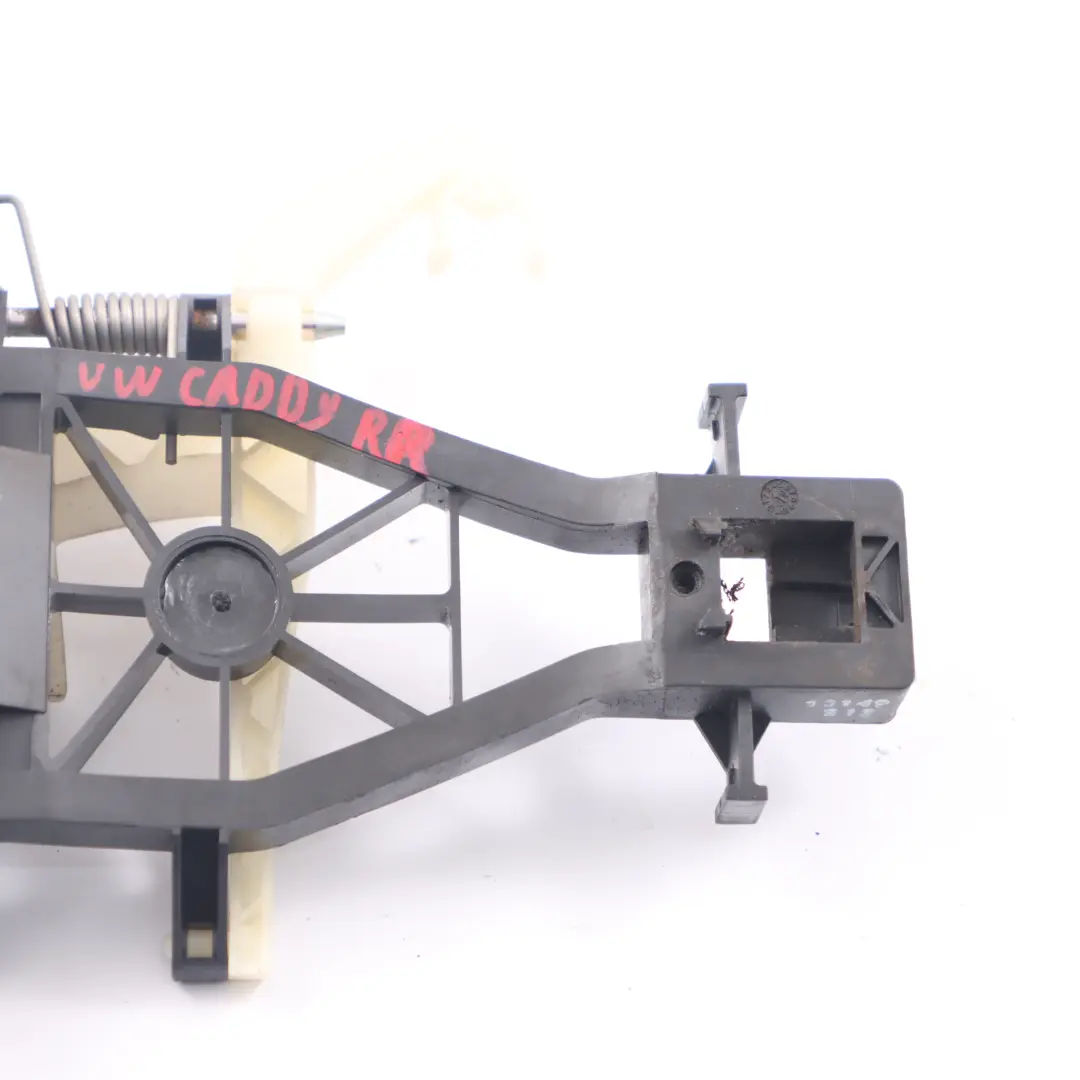 Sliding Door Exterior Handle Bracket Base Right O/S to Volkswagen Caddy with Part number 2K0843352D Volkswagen Caddy Sliding Door Exterior Handle Bracket Base Right O/S - SKU 2K0843352D - Part number 2K0843352D