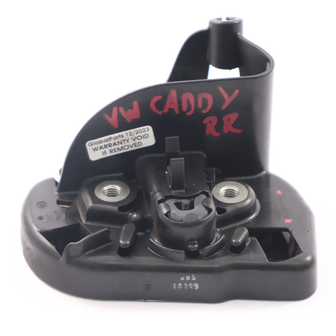 Puerta Corredera Trasera Derecha Pestillo para VW Volkswagen Caddy con número de pieza 2K0843604 VW Volkswagen Caddy Puerta Corredera Trasera Derecha Pestillo - SKU 2K0843604 - Número de pieza 2K0843604