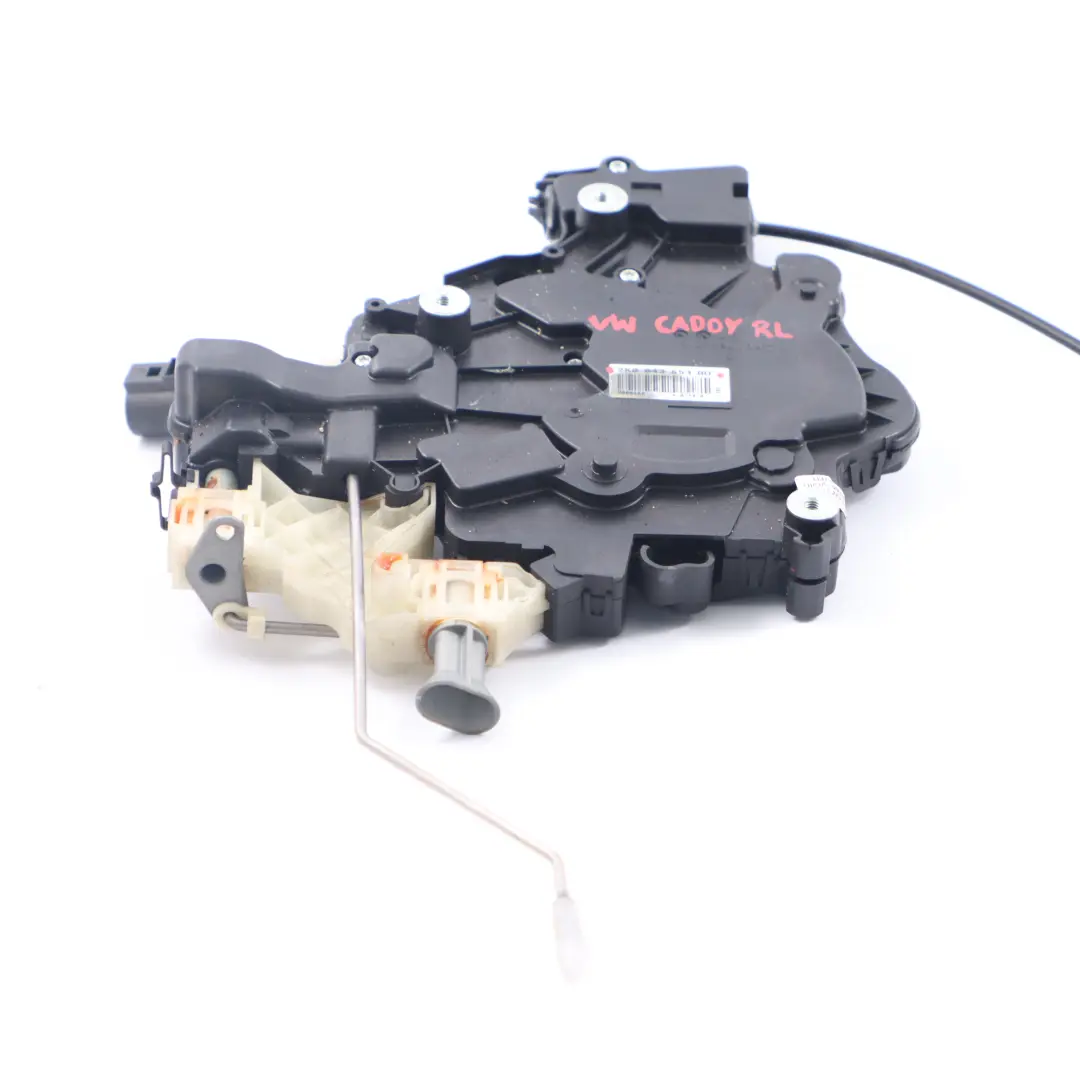 Sliding Door Lock Side Left N/S Latch Mechanism to VW Volkswagen Caddy with Part number 2K0843653BD VW Volkswagen Caddy Sliding Door Lock Side Left N/S Latch Mechanism - SKU 2K0843653BD - Part number 2K0843653BD