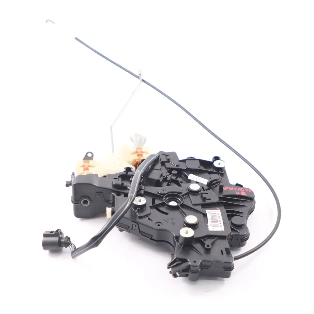 Sliding Door Lock Side Right O/S Latch Mechanism to VW Volkswagen Caddy with Part number 2K0843654BB VW Volkswagen Caddy Sliding Door Lock Side Right O/S Latch Mechanism - SKU 2K0843654BB - Part number 2K0843654BB