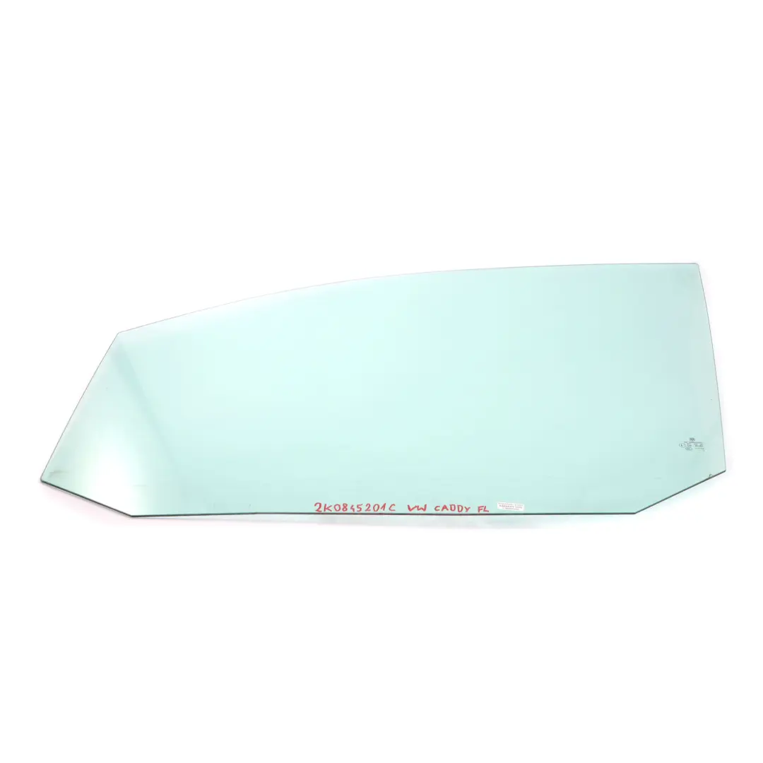 Volkswagen Caddy III 2k Window Glass Front Door Left N/S Glazing AS2 - SKU 2K0845201C - Part number 2K0845201C