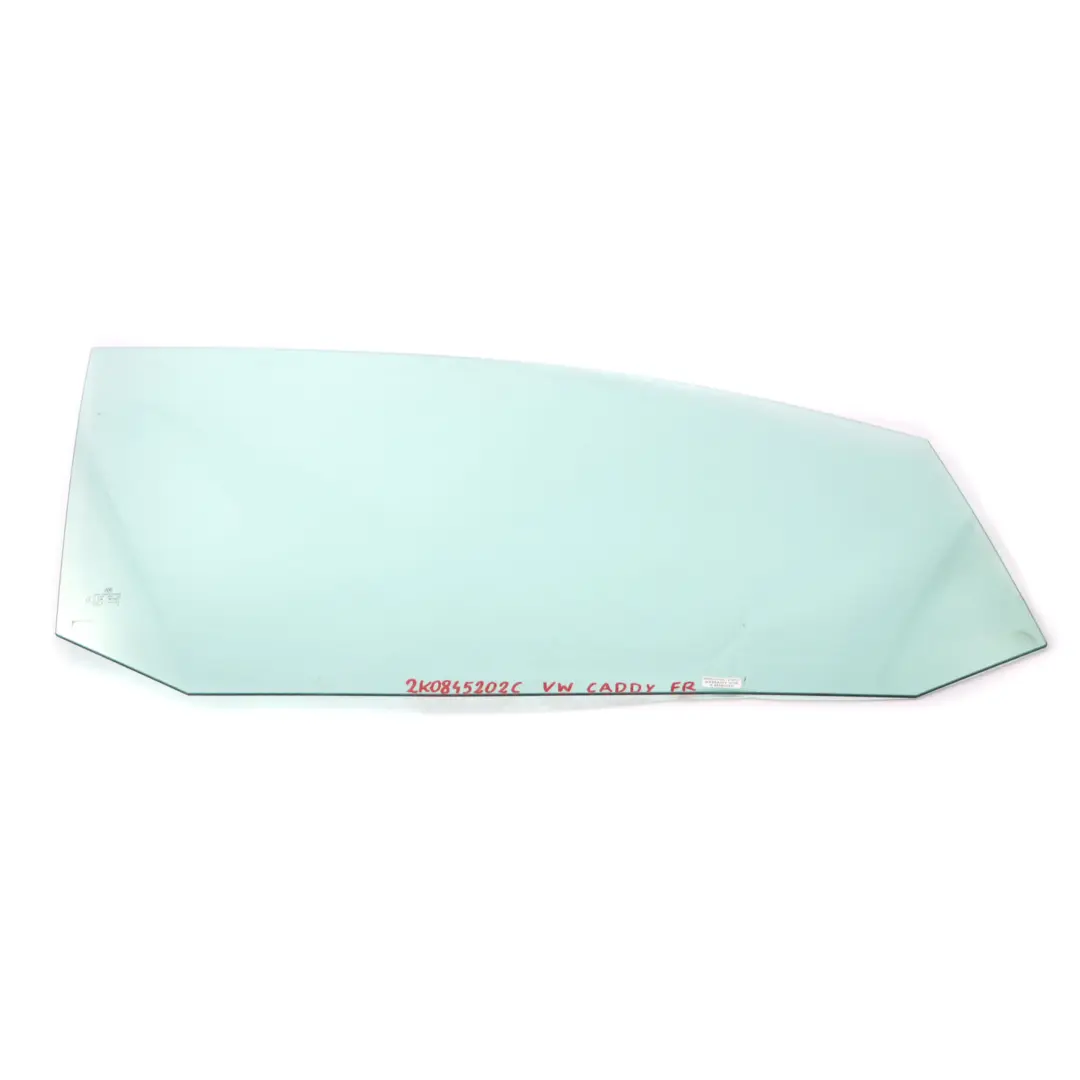 Volkswagen Caddy III 2k Vitres de porte avant droite Glazing AS2 - SKU 2K0845202C - Numéro de pièce 2K0845202C