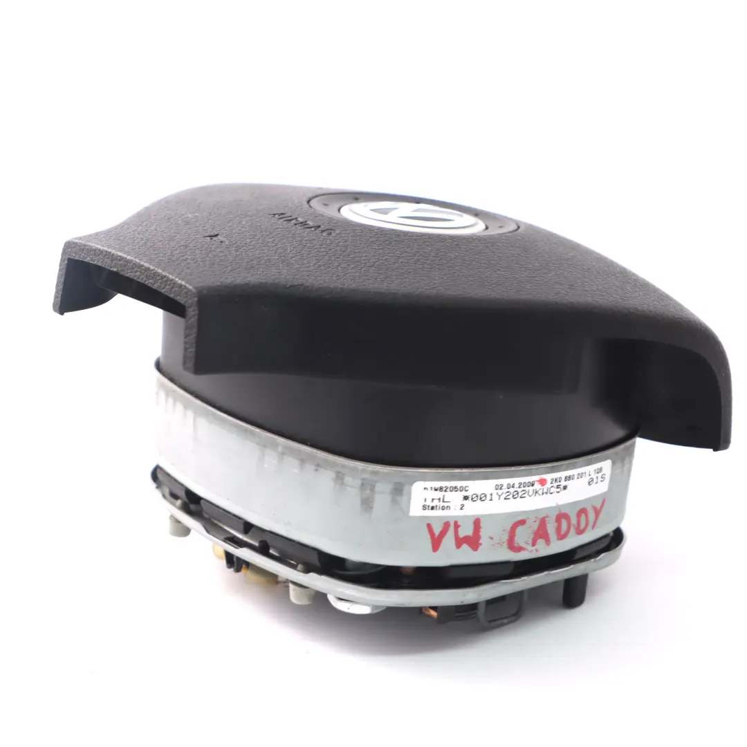 VW Volkswagen Caddy Module Air Volant Côté Conducteur Noir - SKU 2K0880201L - Numéro de pièce 2K0880201L