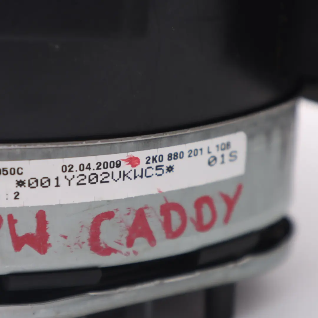 Steering Wheel Air Module Driver Side Black to VW Volkswagen Caddy with Part number 2K0880201L VW Volkswagen Caddy Steering Wheel Air Module Driver Side Black - SKU 2K0880201L - Part number 2K0880201L