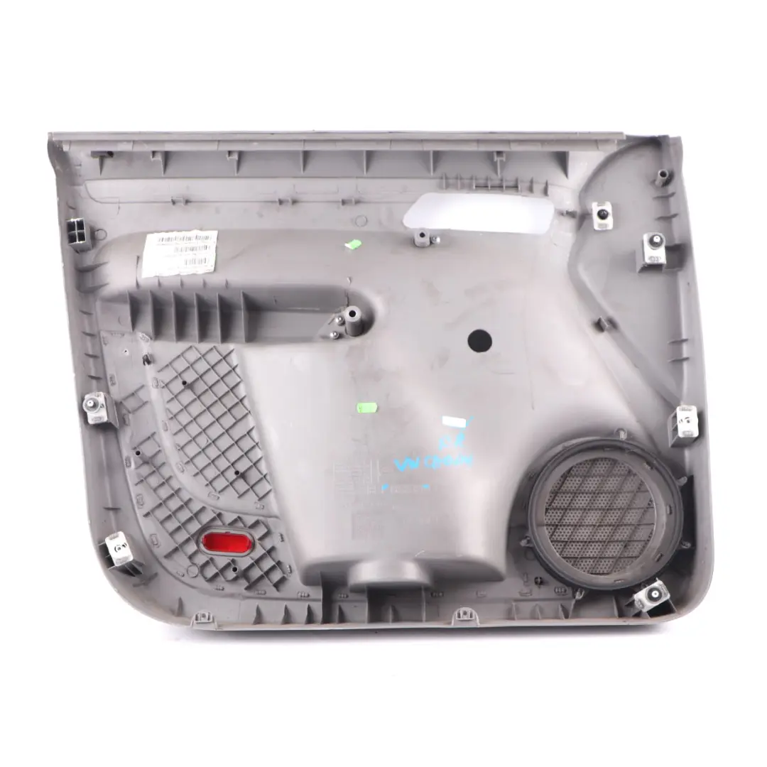 Door Card Front Right O/S Trim Panel Lining Grey to VW Volkswagen Caddy 3 with Part number 2K1867006 VW Volkswagen Caddy 3 Door Card Front Right O/S Trim Panel Lining Grey - SKU 2K1867006 - Part number 2K1867006