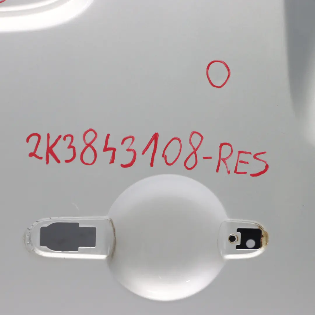 Volkswagen VW Caddy Drzwi Boczne Przesuwne Prawy Tył Reflex Silver - LA7W - SKU 2K3843108-RES - Numer Części 2K3843108