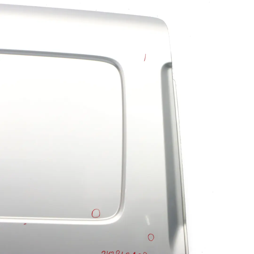 Volkswagen VW Caddy Sliding Door Rear Right O/S Side Door Reflex Silver - LA7W - SKU 2K3843108-RES - Part number 2K3843108