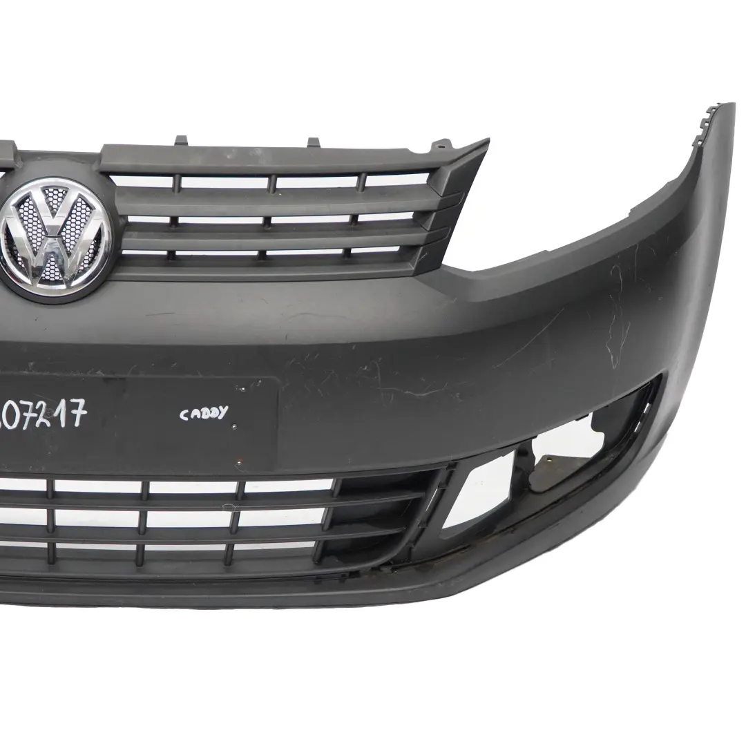  Front Bumper Volkswagen VW Caddy III Front Trim Panel Cover Primed Textured - SKU 2K5807217 - Part number 2K5807217