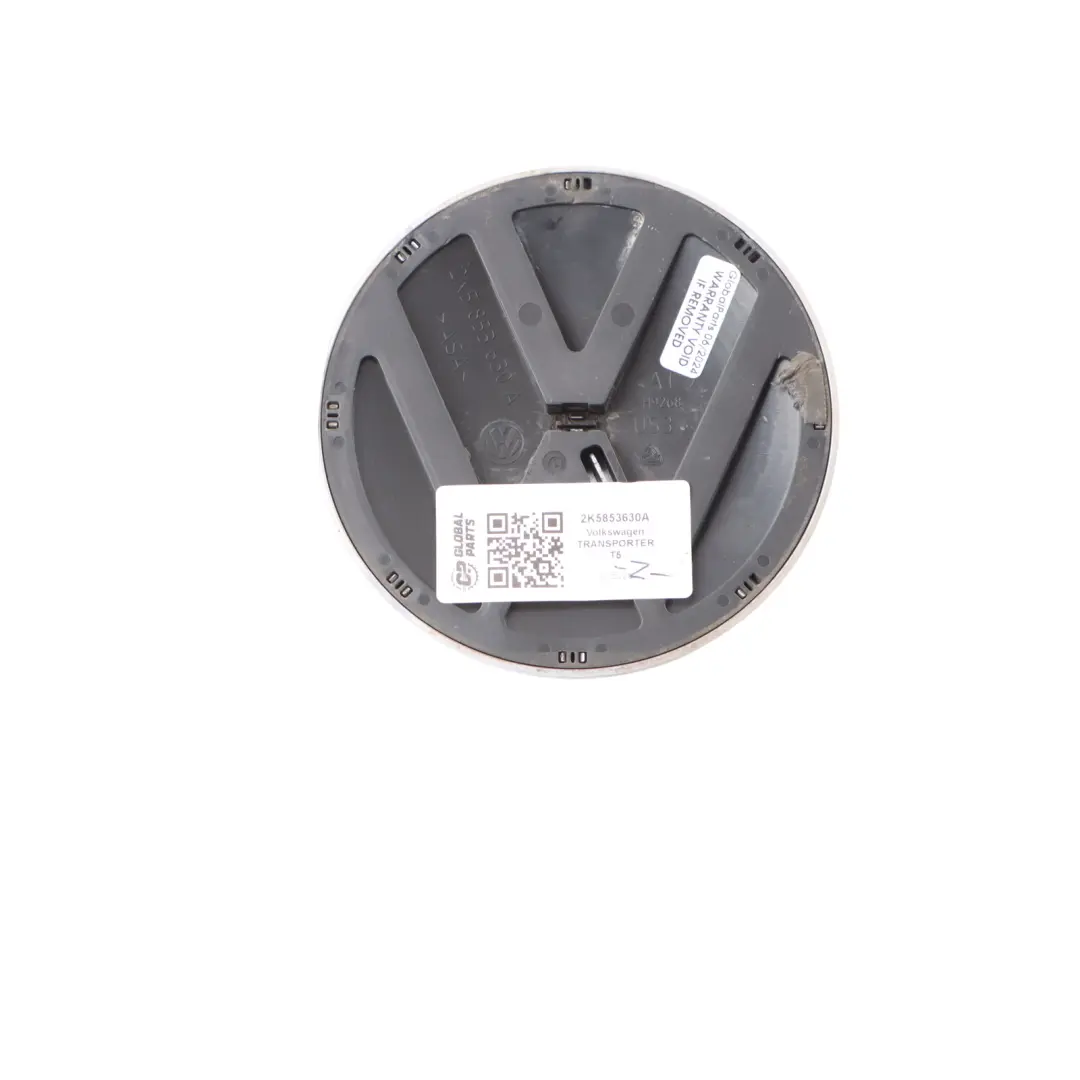 Volkswagen Transporter T5 Caddy Trunk Emblem Boot Lid Rear Badge - SKU 2K5853630A - Part number 2K5853630A