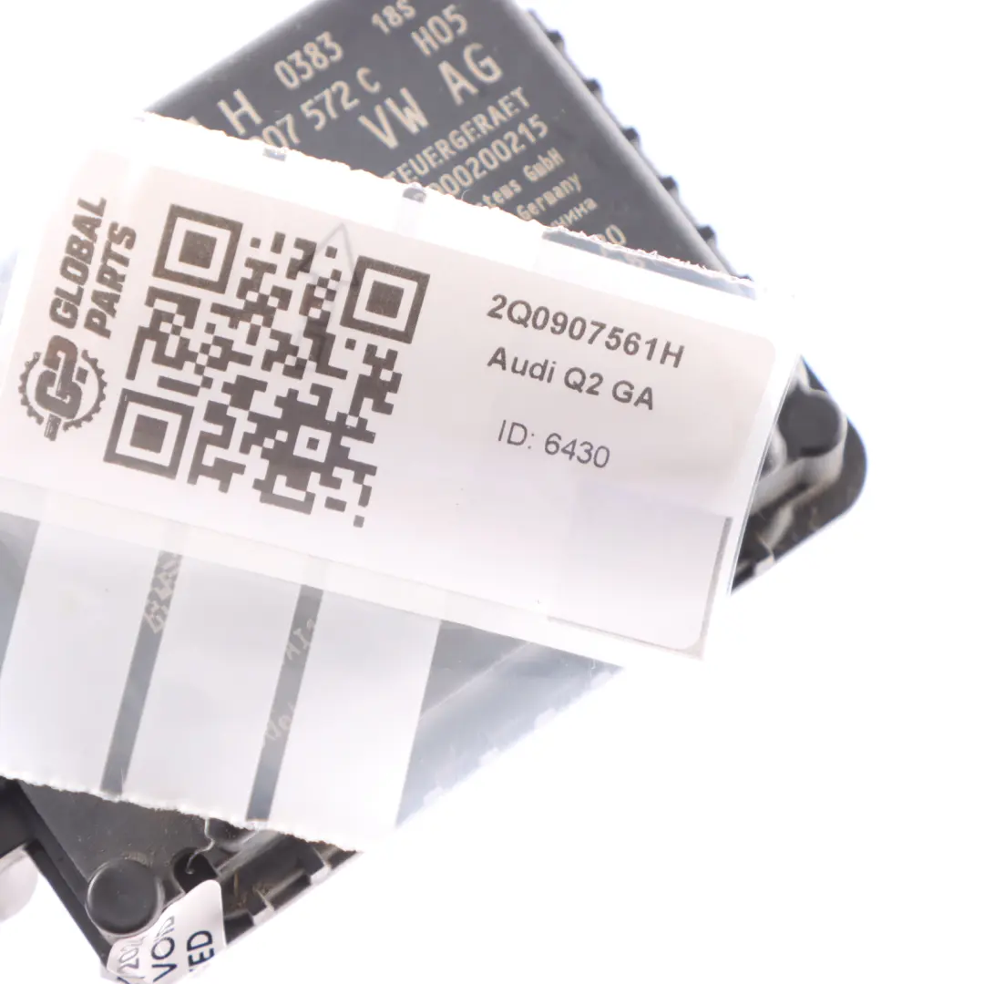 Radar Distance Distronic Control Sensor Module Unit ECU to Audi Q2 GA with Part number 2Q0907561H Audi Q2 GA Radar Distance Distronic Control Sensor Module Unit ECU - SKU 2Q0907561H - Part number 2Q0907561H