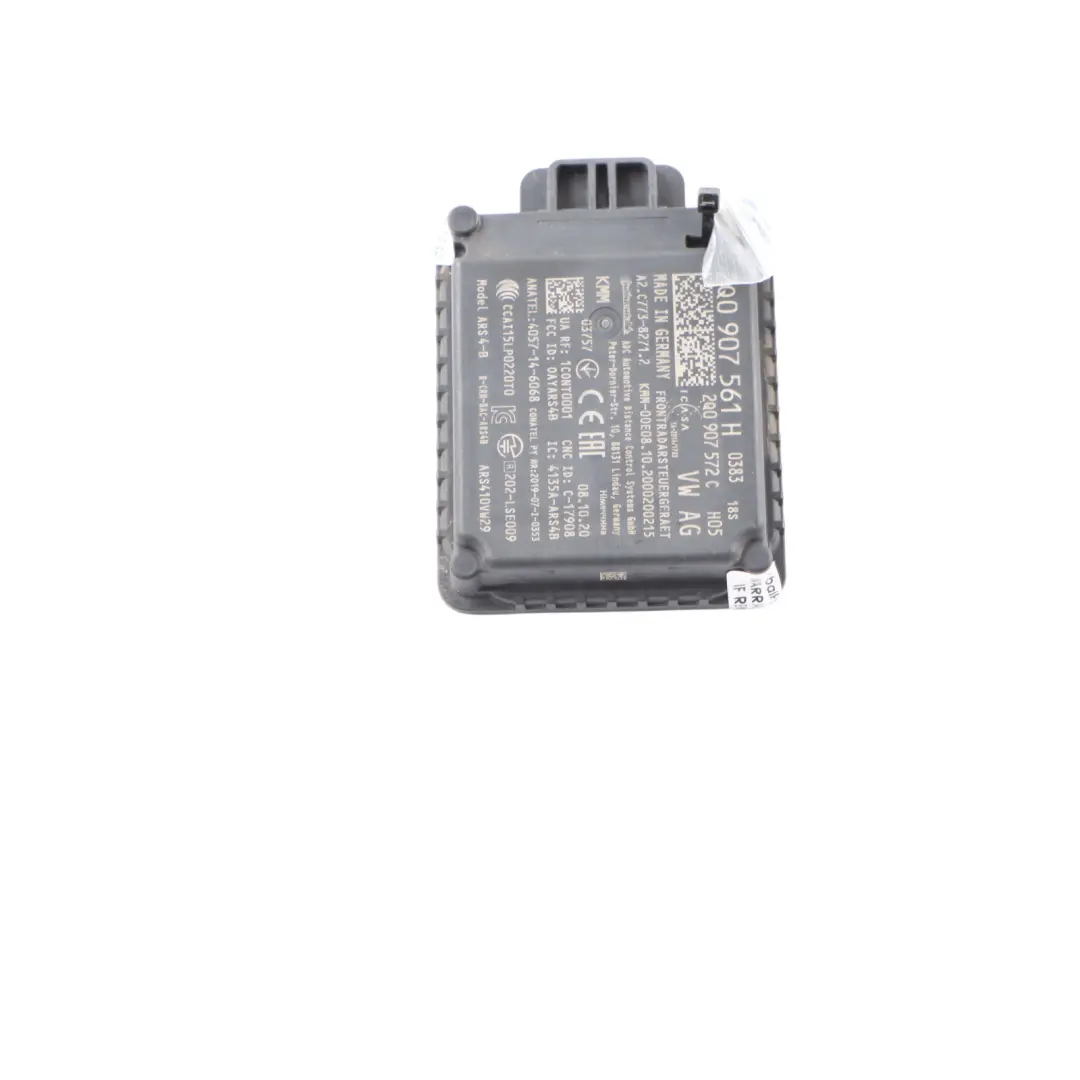 Radar Distance Distronic Control Sensor Module Unit ECU to Audi Q2 GA with Part number 2Q0907561H Audi Q2 GA Radar Distance Distronic Control Sensor Module Unit ECU - SKU 2Q0907561H - Part number 2Q0907561H