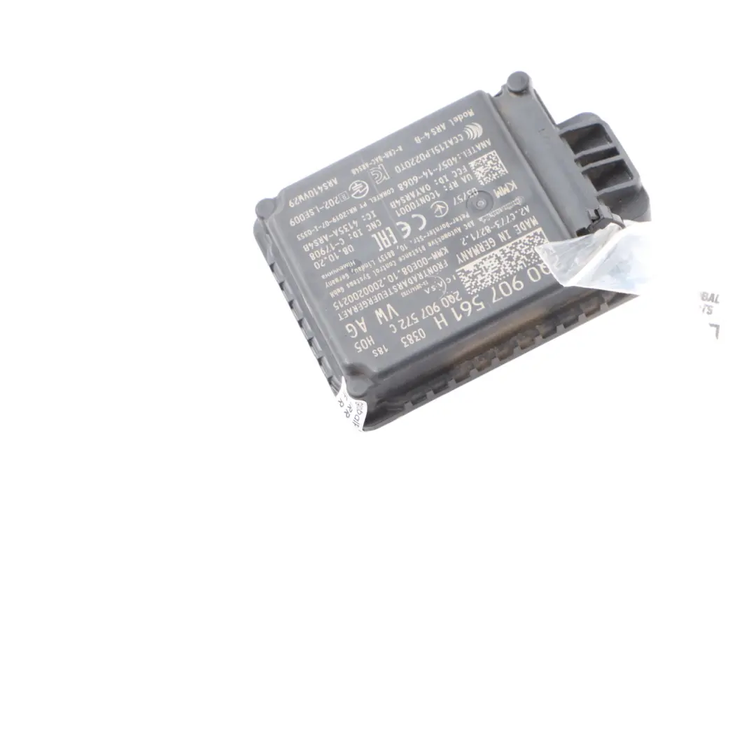 Radar Distance Distronic Control Sensor Module Unit ECU to Audi Q2 GA with Part number 2Q0907561H Audi Q2 GA Radar Distance Distronic Control Sensor Module Unit ECU - SKU 2Q0907561H - Part number 2Q0907561H