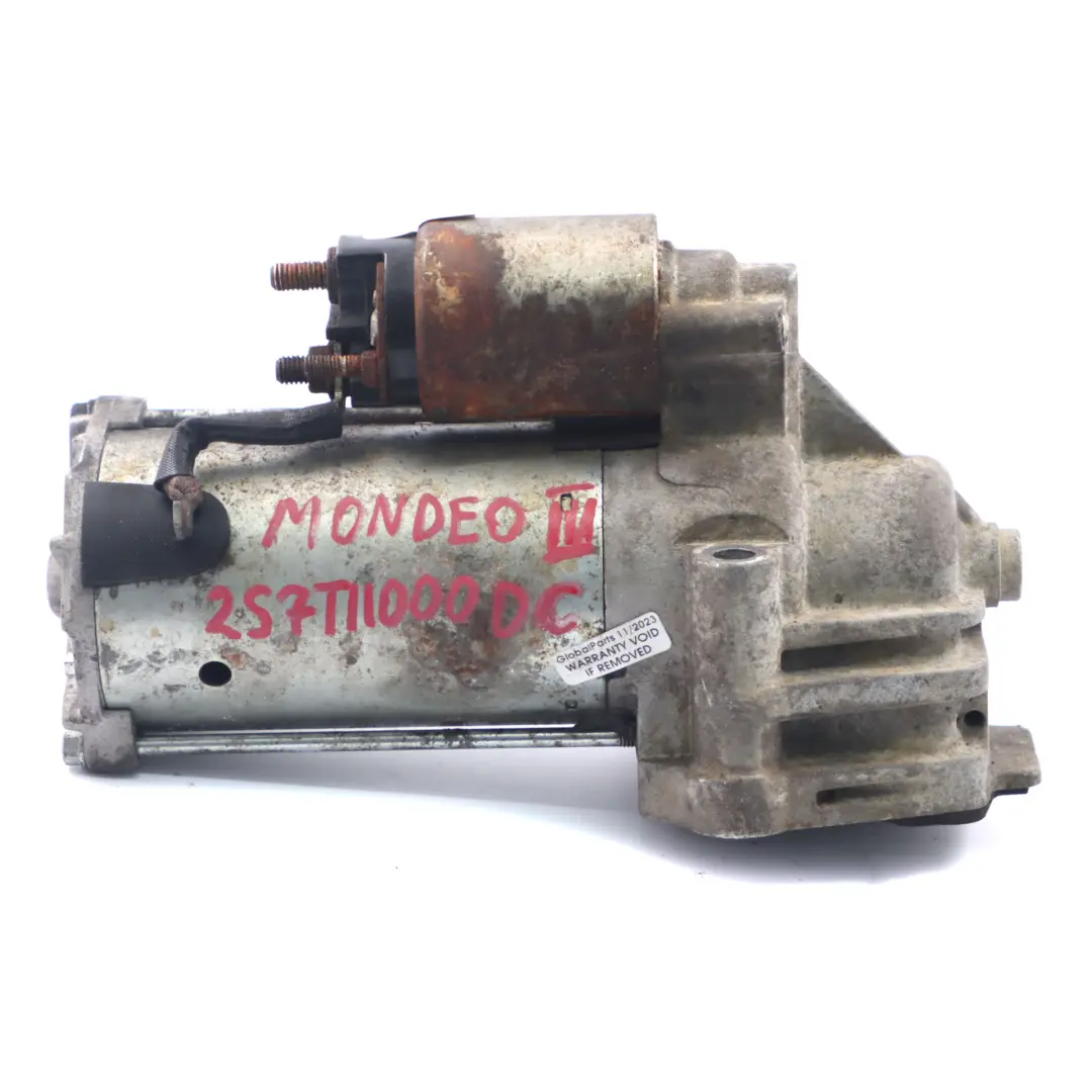 MK3 2.0 TDDi Diesel Motor Anlasser 2S7T-11000-DC für Ford Mondeo mit Teilenummer 2S7T11000DC-1 Ford Mondeo MK3 2.0 TDDi Diesel Motor Anlasser 2S7T-11000-DC - SKU 2S7T11000DC-1 - Teilenummer 2S7T11000DC-1