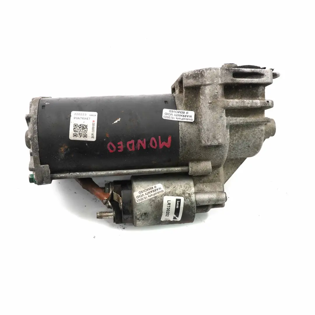 MK3 2.0 TDDi Diesel Motor Anlasser 2S7T-11000-DC für Ford Mondeo mit Teilenummer 2S7T11000DC Ford Mondeo MK3 2.0 TDDi Diesel Motor Anlasser 2S7T-11000-DC - SKU 2S7T11000DC - Teilenummer 2S7T11000DC