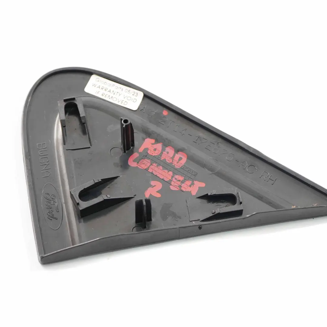 Triangolo Specchietto Anteriore Destro Pannello copertura per Ford Transit Connect con numero di parte 2T14-17E676-AC Ford Transit Connect Triangolo Specchietto Anteriore Destro Pannello copertura - SKU 2T14-17E676-AC - Numero di parte 2T14-17E676-AC