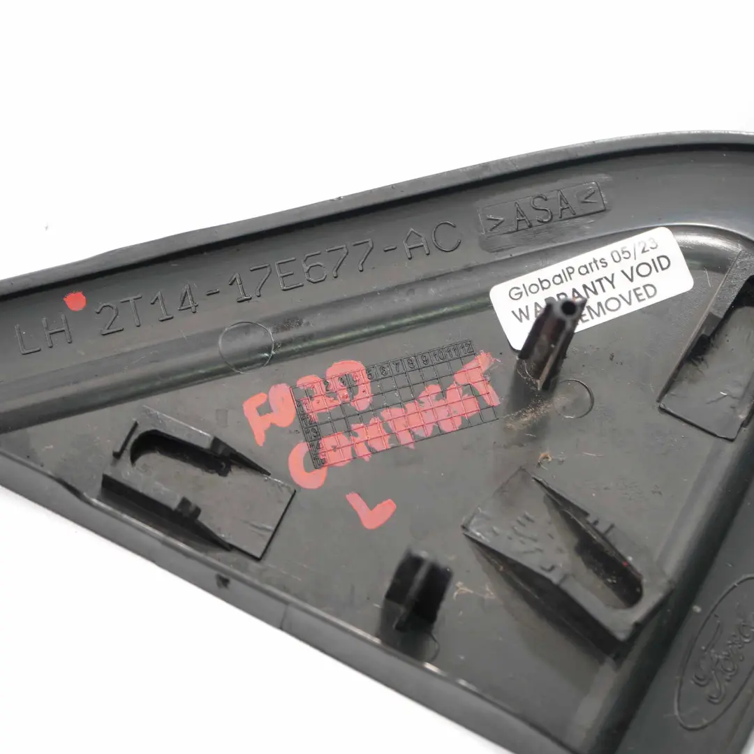 Retrovisor Triángulo Delantero Izquierdo Recubrimiento para Ford Transit Connect con número de pieza 2T14-17E677-AC Ford Transit Connect Retrovisor Triángulo Delantero Izquierdo Recubrimiento - SKU 2T14-17E677-AC - Número de pieza 2T14-17E677-AC