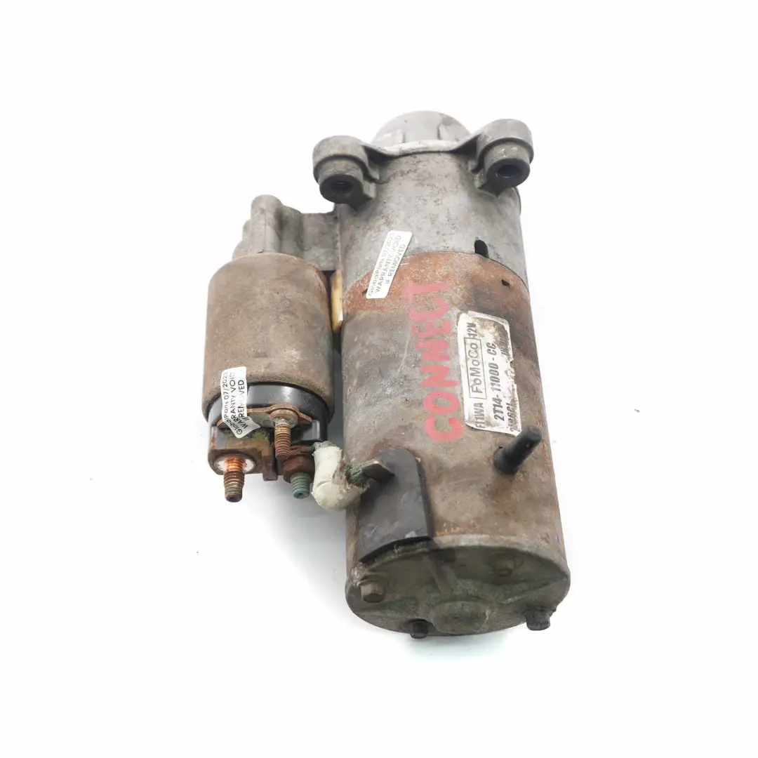 Starter Motor Ford Transit Connect 1.8 TDCI Diesel Engine Actuator to with Part number 2T1411000CC Starter Motor Ford Transit Connect 1.8 TDCI Diesel Engine Actuator - SKU 2T1411000CC - Part number 2T1411000CC