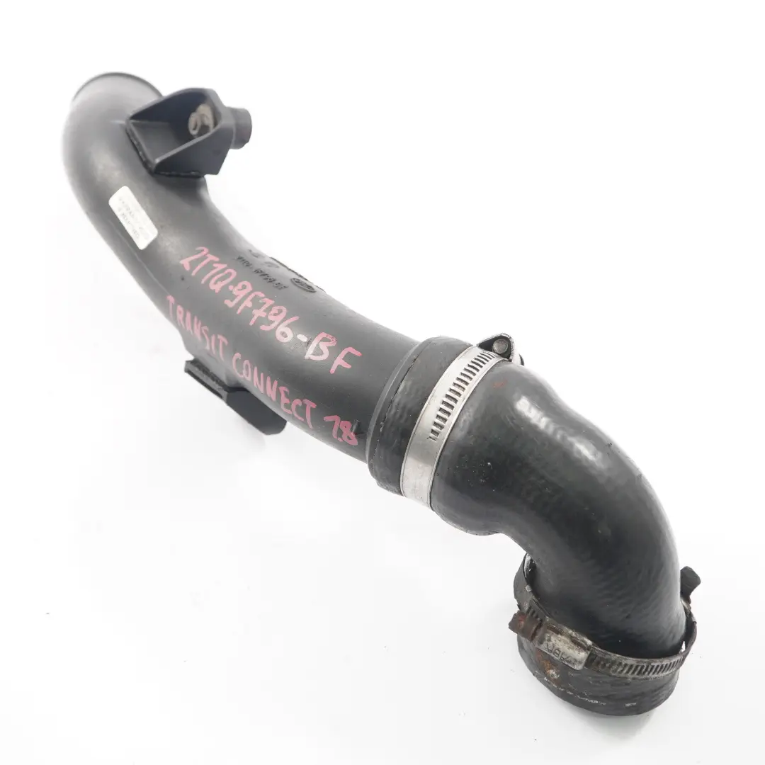 Tubo Manguera para Ford Transit Connect 1.8 TDCI Intercooler Turbo con número de pieza 2T1Q9F796BF Ford Transit Connect 1.8 TDCI Intercooler Turbo Tubo Manguera - SKU 2T1Q9F796BF - Número de pieza 2T1Q9F796BF