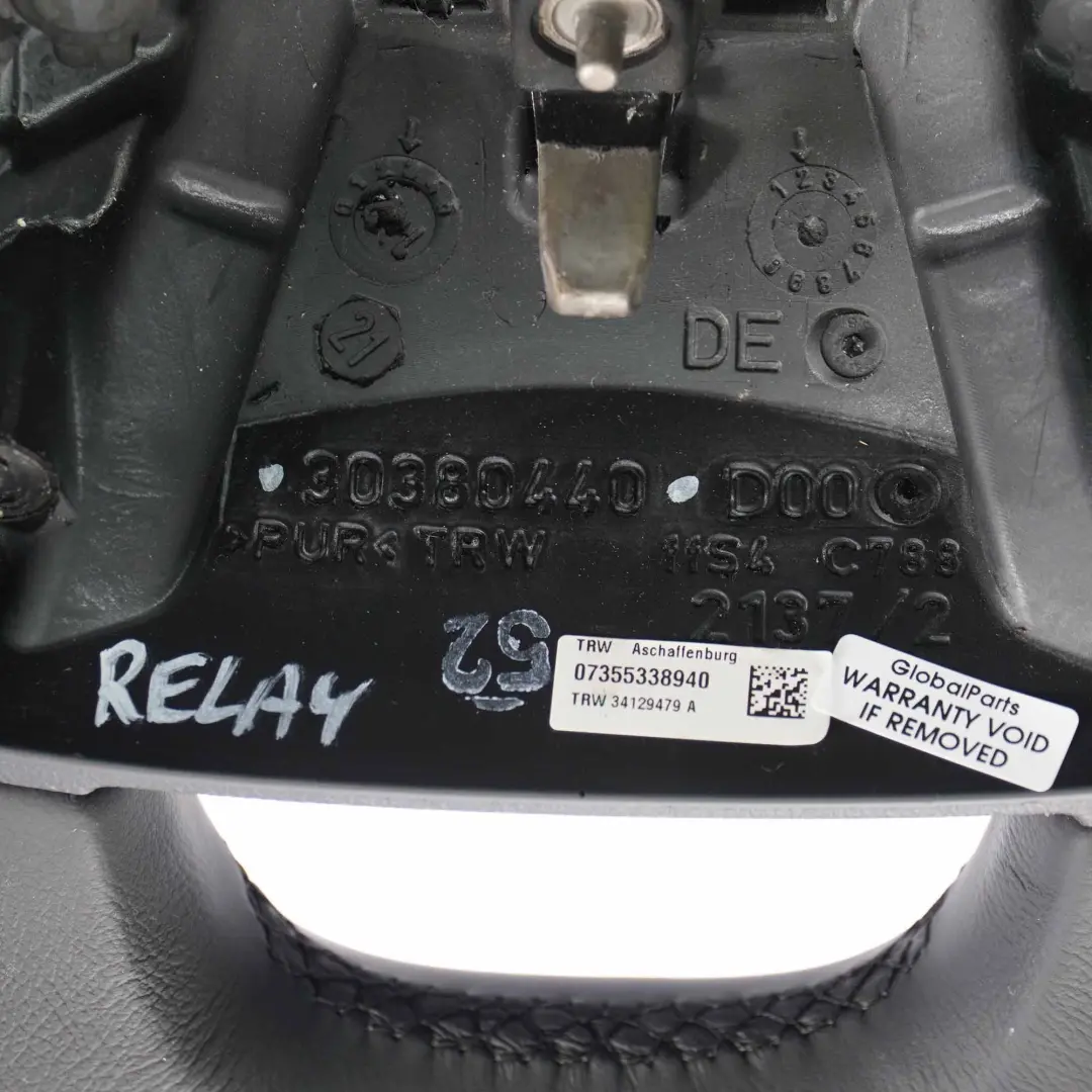 Citroen Jumper Fiat Ducato Peugeot Boxer NEU Schwarz Leder Lenkrad für mit Teilenummer 30380440 Citroen Jumper Fiat Ducato Peugeot Boxer NEU Schwarz Leder Lenkrad - SKU 30380440-1 - Teilenummer 30380440