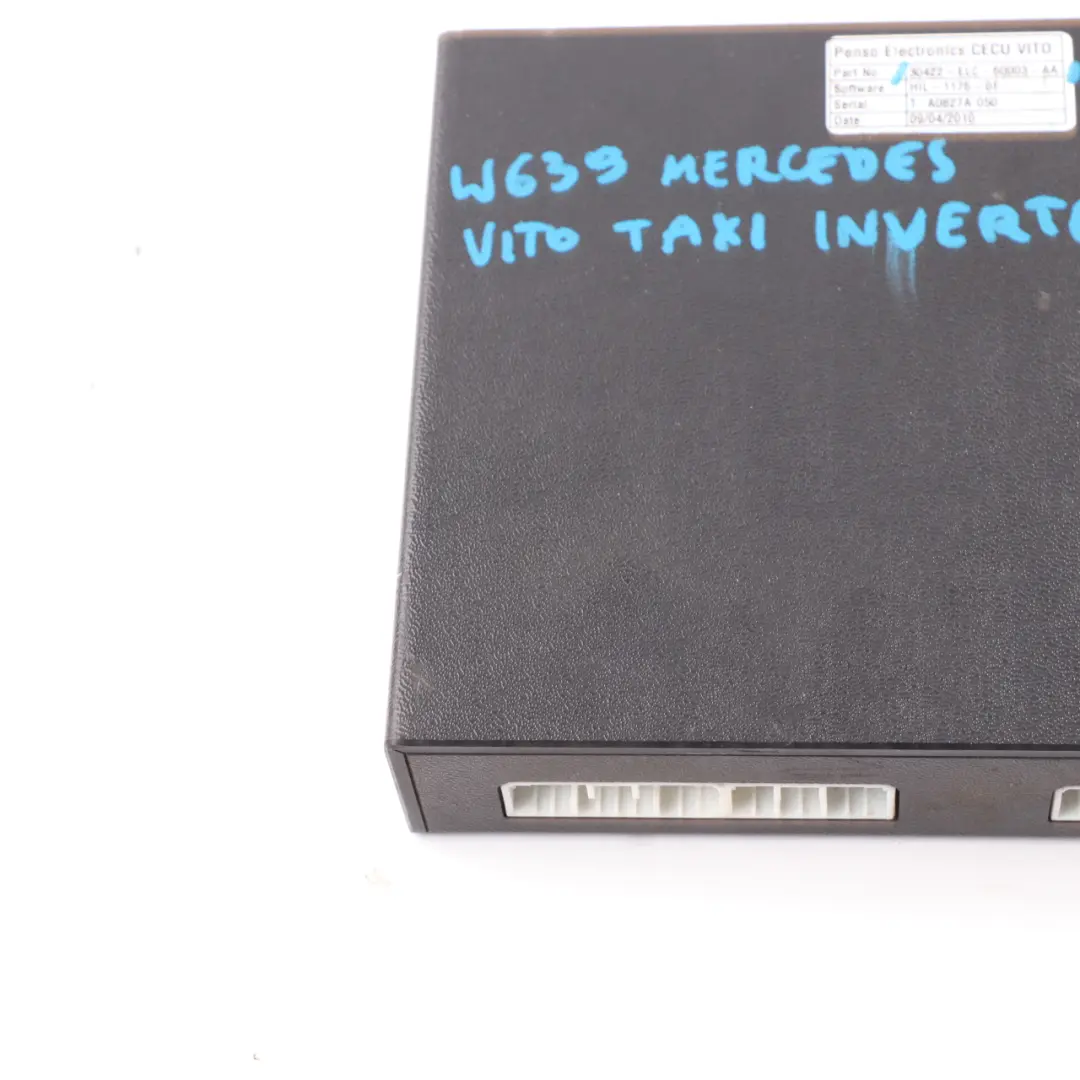 Inverter Penso Electronics to Mercedes VITO W639 Taxi with Part number 30422-ELC-60003-AA Mercedes VITO W639 Taxi Inverter Penso Electronics - SKU 30422-ELC-60003-AA - Part number 30422-ELC-60003-AA