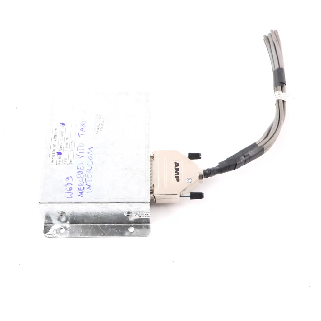 Penso Electronics Intercom to Mercedes W639 Vito Taxi with Part number 30422-ELC-60057-BB Mercedes W639 Vito Taxi Penso Electronics Intercom - SKU 30422-ELC-60057-BB - Part number 30422-ELC-60057-BB
