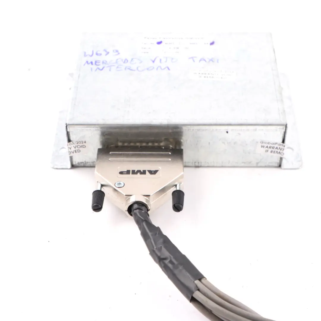 Penso Electronics Intercom to Mercedes W639 Vito Taxi with Part number 30422-ELC-60057-BB Mercedes W639 Vito Taxi Penso Electronics Intercom - SKU 30422-ELC-60057-BB - Part number 30422-ELC-60057-BB