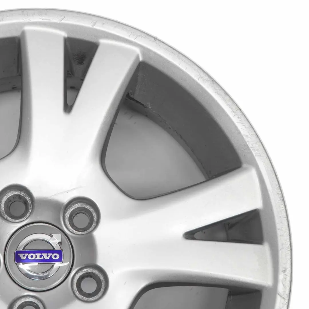Volvo V70 Jante En Alliage Argenté 17" ET:49 7,5J 7-Double Rayon 9173557 - SKU 30643770-1 - Numéro de pièce 30643770
