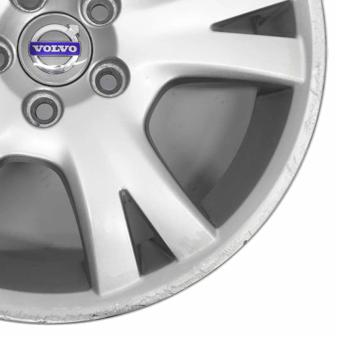 Volvo V70 Jante En Alliage Argenté 17" ET:49 7,5J 7-Double Rayon 9173557 - SKU 30643770-1 - Numéro de pièce 30643770