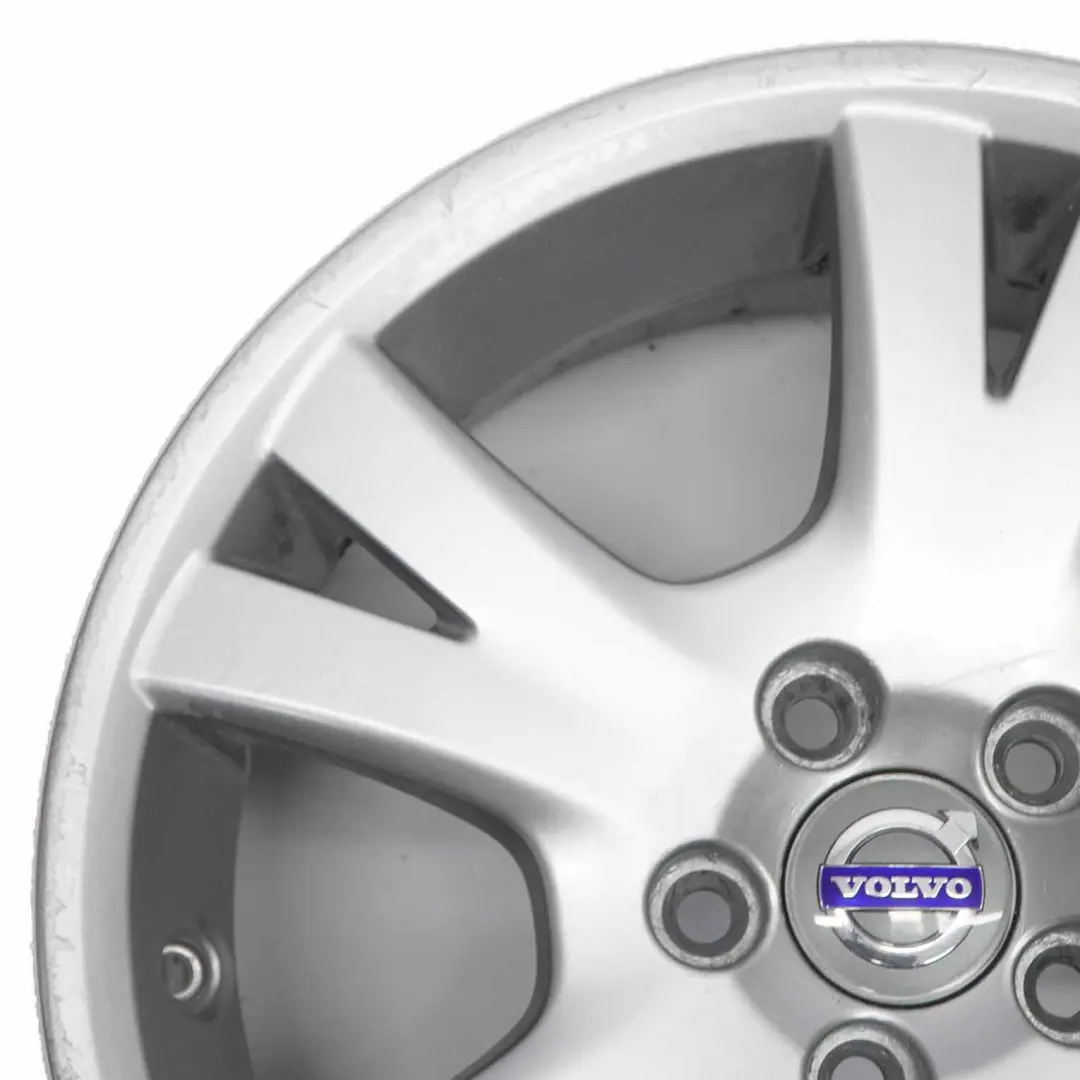 Volvo V70 Jante En Alliage Argenté 17" ET:49 7,5J 7-Double Rayon 9173557 - SKU 30643770-1 - Numéro de pièce 30643770