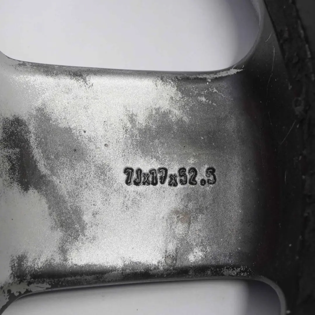  Llanta de aleación gris Volvo S40 V50 17" ET:52,5 7J 7 radios - SKU 30647089-1 - Número de pieza 30647089
