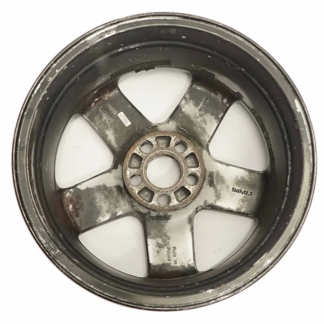  Llanta de aleación gris Volvo S40 V50 17" ET:52,5 7J 7 radios - SKU 30647089-1 - Número de pieza 30647089