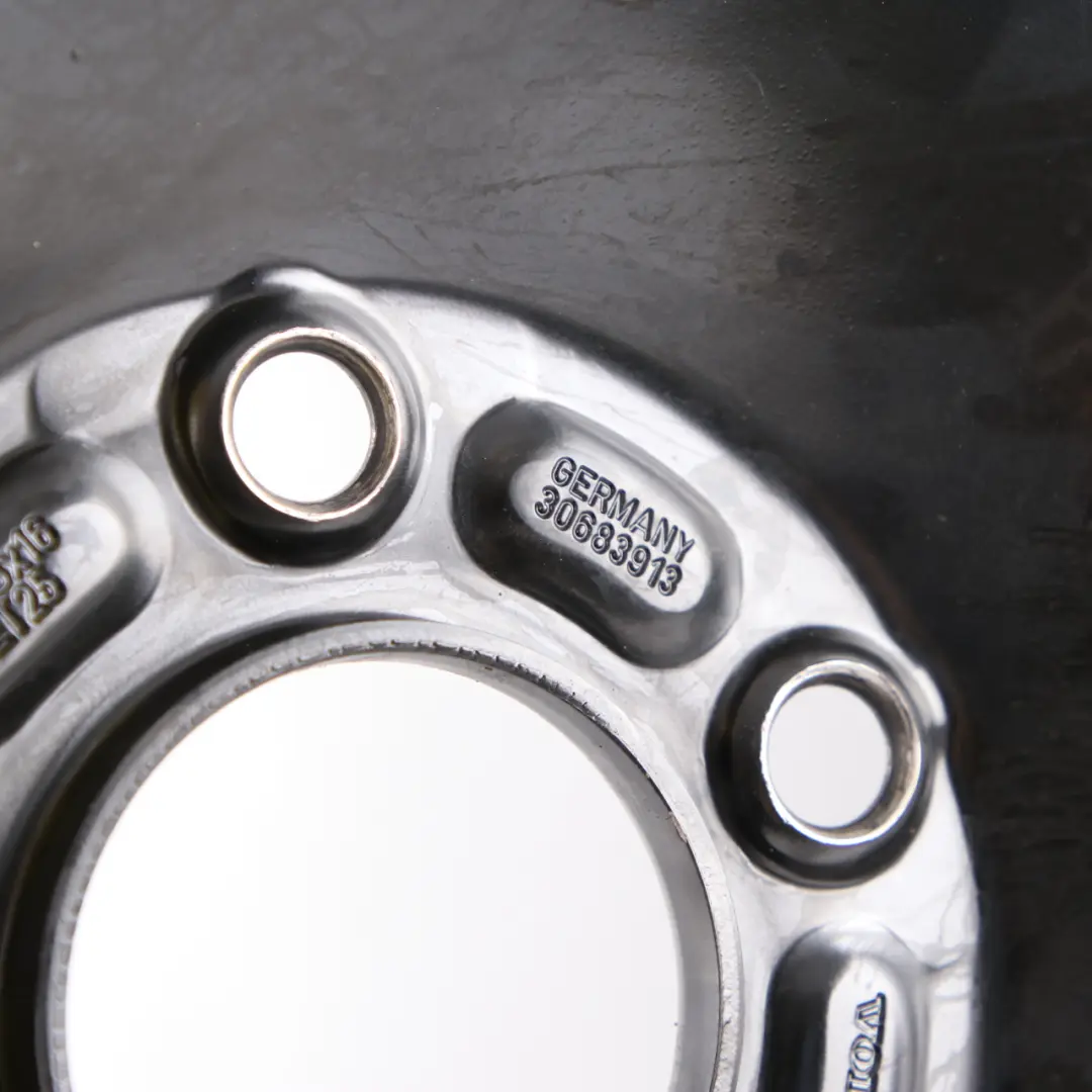 Spare Wheel Volvo C30 V40 V50 Compact Wheel Steel R16 Pirelli 125/85 to with Part number 30683913 Spare Wheel Volvo C30 V40 V50 Compact Wheel Steel R16 Pirelli 125/85 - SKU 30683913 - Part number 30683913