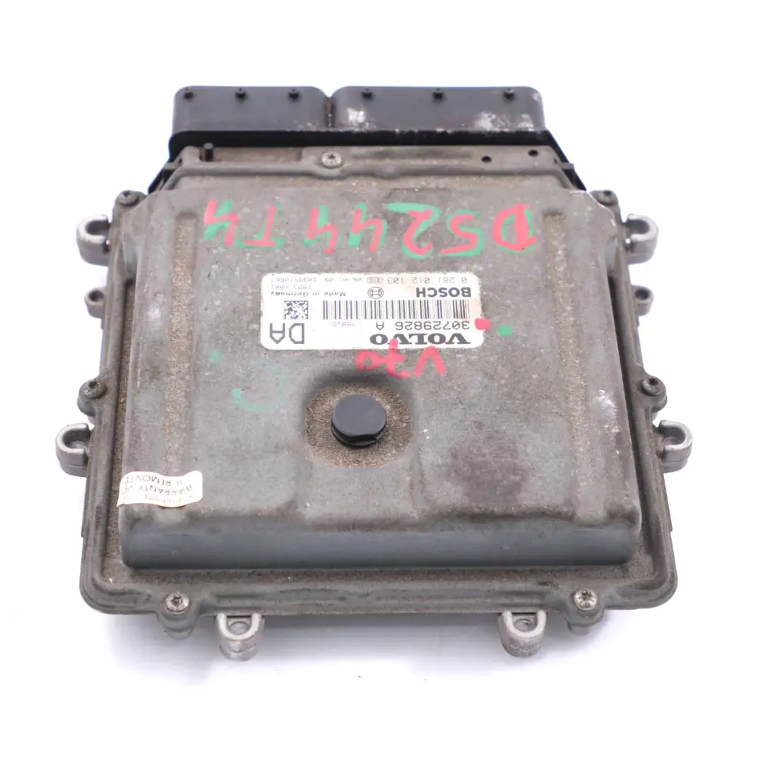 Volvo V70 2.4 D5244T4 Dieselmotor Steuergerät ECU Schaltgetriebe - SKU 30729826A - Teilenummer 30729826A