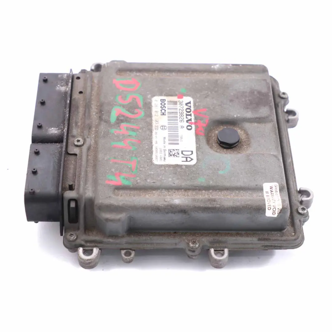Volvo V70 2.4 D5244T4 Dieselmotor Steuergerät ECU Schaltgetriebe - SKU 30729826A - Teilenummer 30729826A