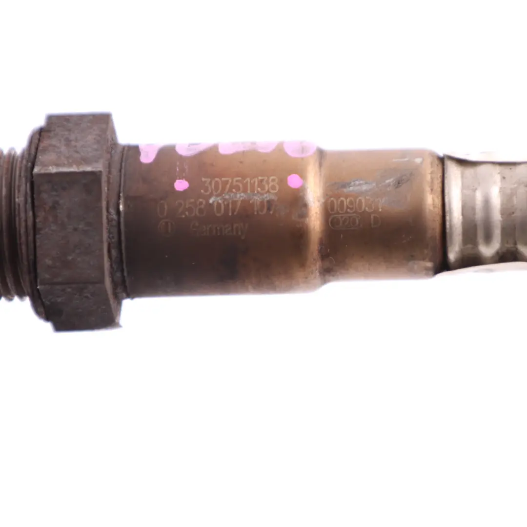 Lambda Sensor Oxygen Probe to Volvo V40 XC60 S60 V60 V70 2.4 Diesel with Part number 30751138 Volvo V40 XC60 S60 V60 V70 2.4 Diesel Lambda Sensor Oxygen Probe - SKU 30751138 - Part number 30751138