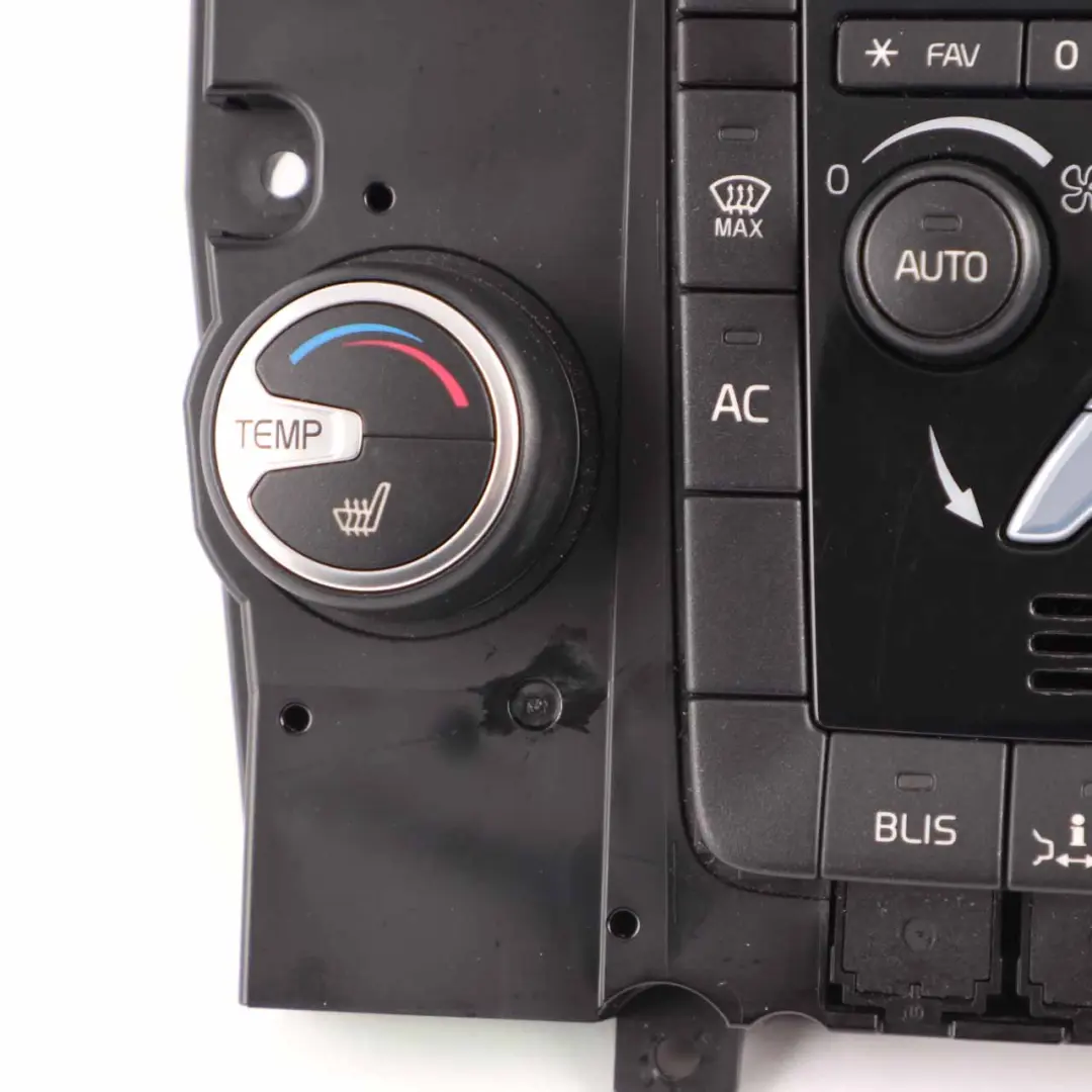 Conditioning Switch Climate Control Unit Panel to Volvo V60 Air with Part number 30795265 Volvo V60 Air Conditioning Switch Climate Control Unit Panel - SKU 30795265 - Part number 30795265