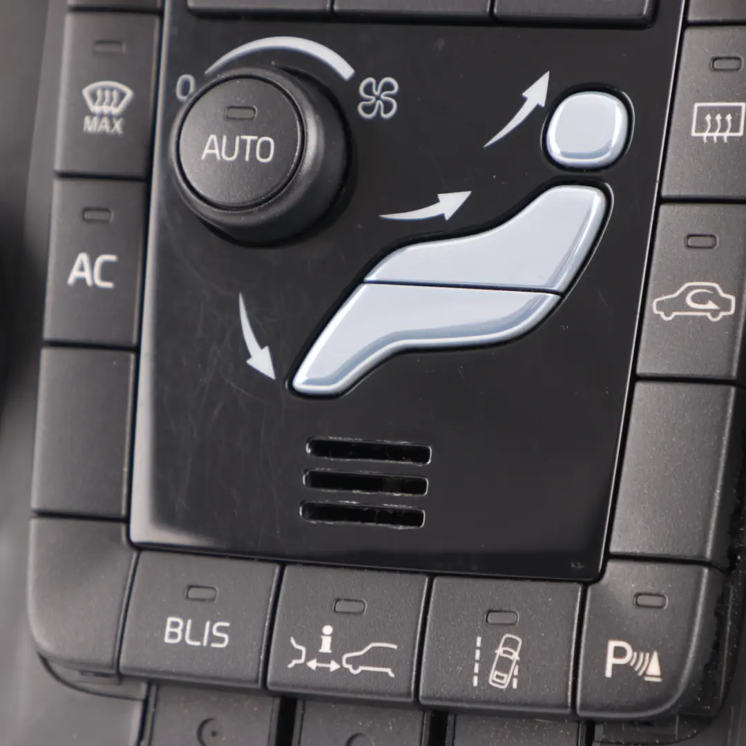 Conditioning Switch Climate Control Unit Panel to Volvo V60 Air with Part number 30795265 Volvo V60 Air Conditioning Switch Climate Control Unit Panel - SKU 30795265 - Part number 30795265