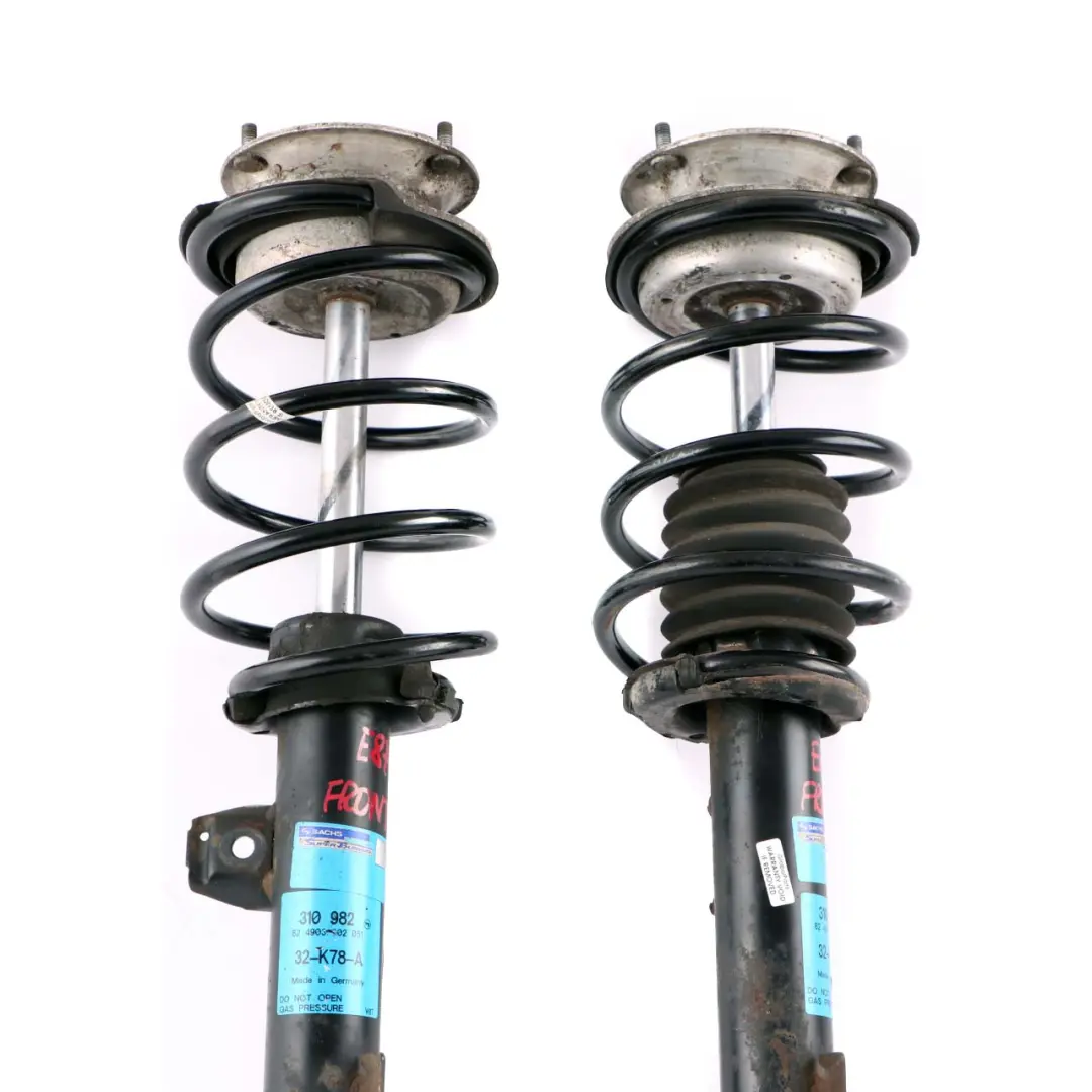 Sachs Front Left Right N/O/S Shock Absorber Spring Strut Set to BMW 1 E81 E87 with Part number 310983 BMW 1 E81 E87 Sachs Front Left Right N/O/S Shock Absorber Spring Strut Set - SKU 310982 - Part number 310983