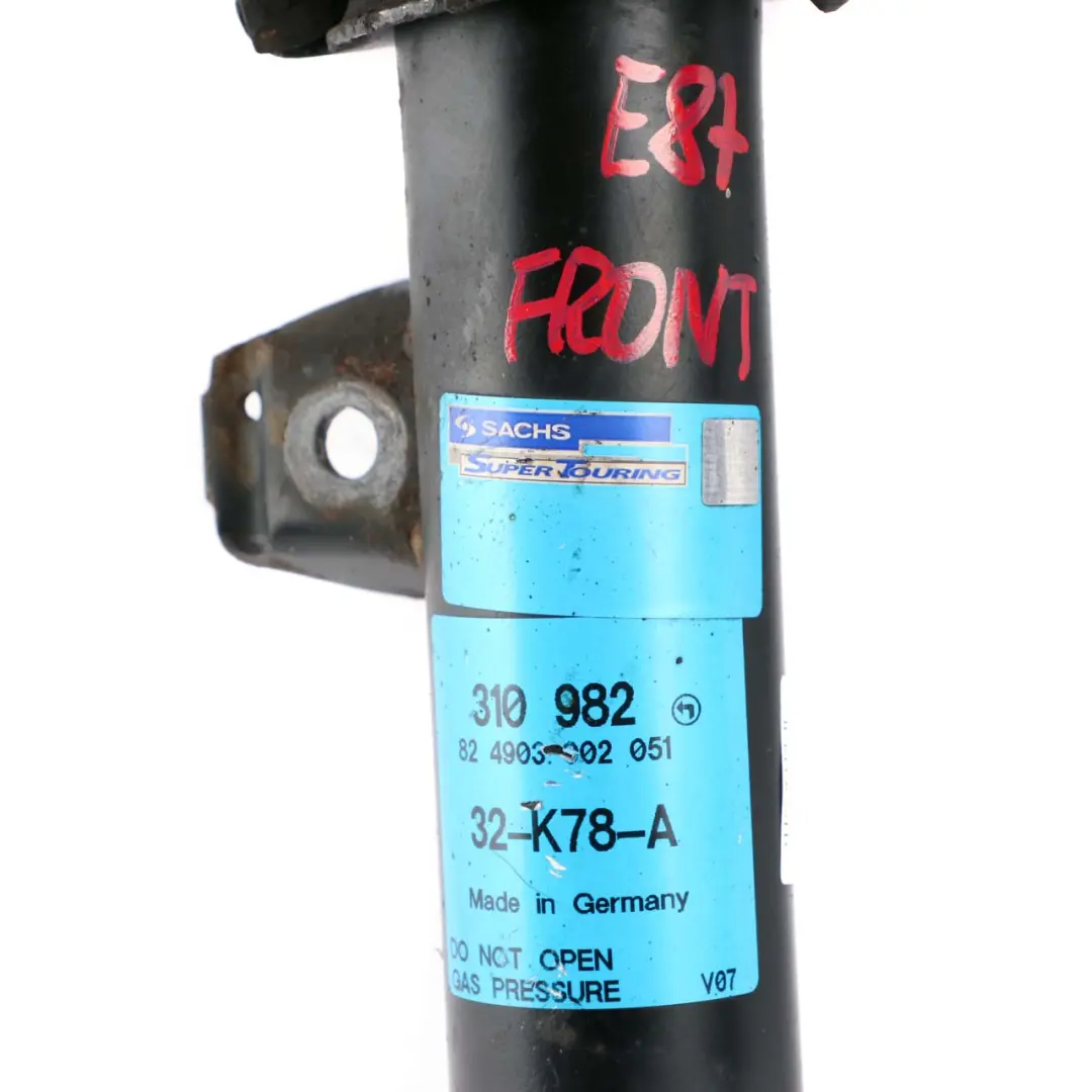 Sachs Front Left Right N/O/S Shock Absorber Spring Strut Set to BMW 1 E81 E87 with Part number 310983 BMW 1 E81 E87 Sachs Front Left Right N/O/S Shock Absorber Spring Strut Set - SKU 310982 - Part number 310983