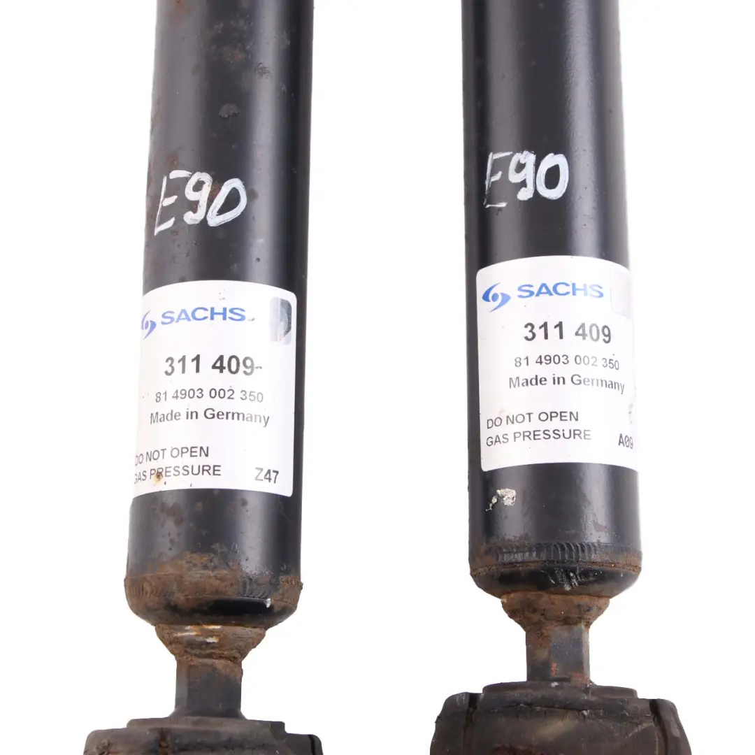 Sachs Rear Suspension Shock Absorber Spring Strut Set to BMW 3 E90 with Part number 311409 BMW 3 E90 Sachs Rear Suspension Shock Absorber Spring Strut Set - SKU 311409 - Part number 311409