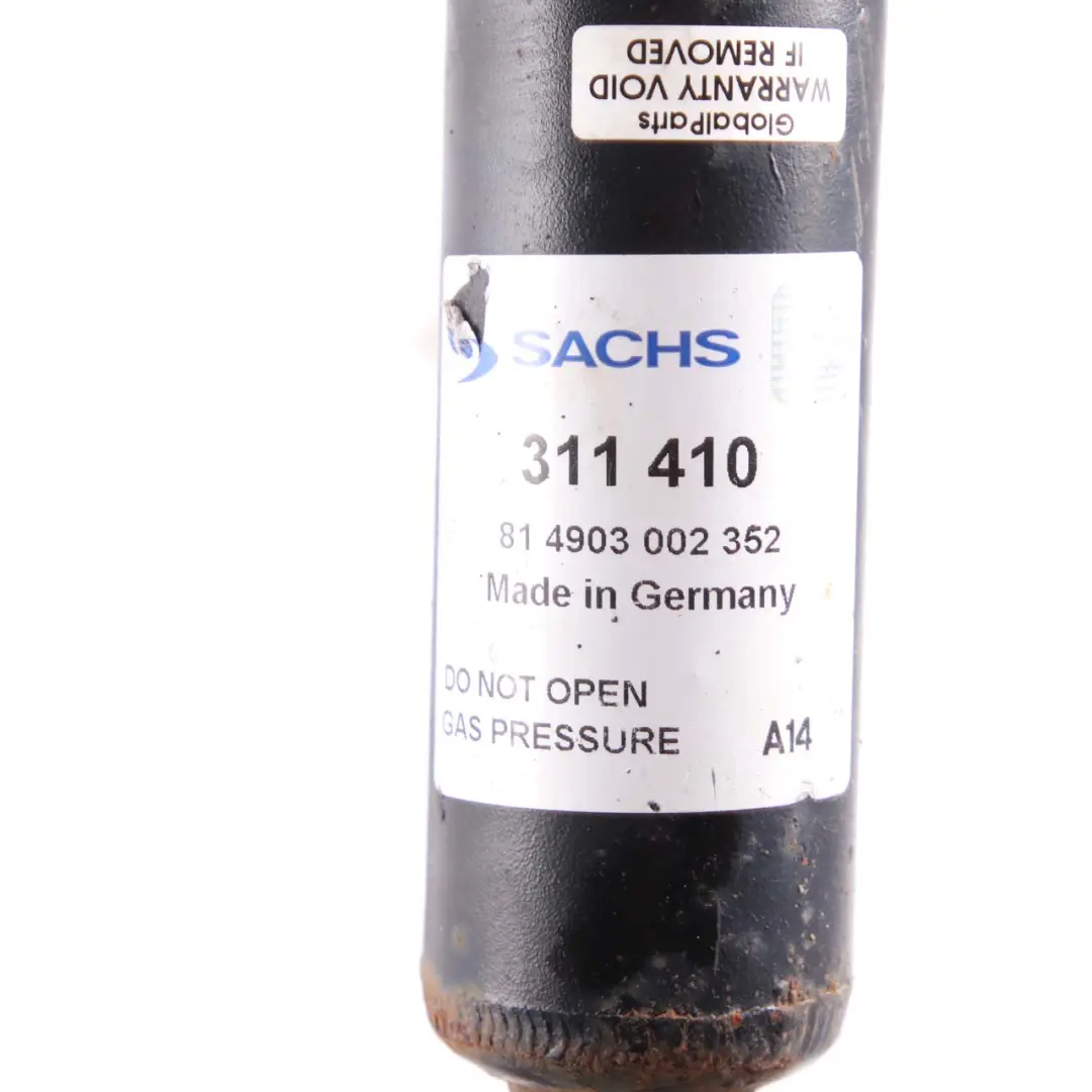 Sachs Rear Shock Absorber Spring Strut Set to BMW E87 with Part number 311410 BMW E87 Sachs Rear Shock Absorber Spring Strut Set - SKU 311410 - Part number 311410