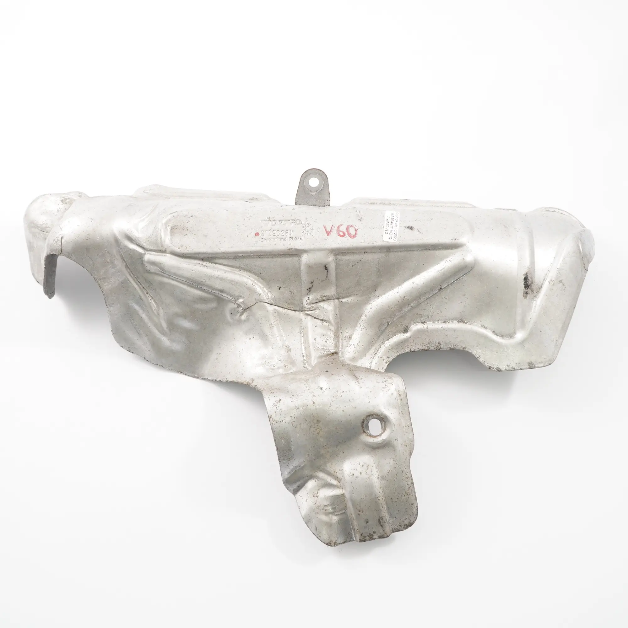 Volvo V60 Scudo termico Piastra di copertura Isolamento marmitta 31293261