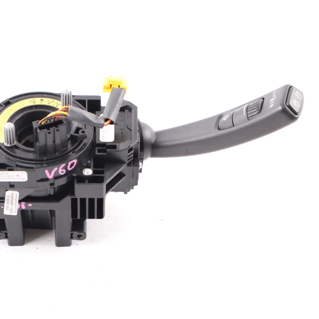 Steering Column Cluster Indicator Wiper Stalk Squib Switch to Volvo V60 with Part number 31313818 Volvo V60 Steering Column Cluster Indicator Wiper Stalk Squib Switch - SKU 31313818 - Part number 31313818